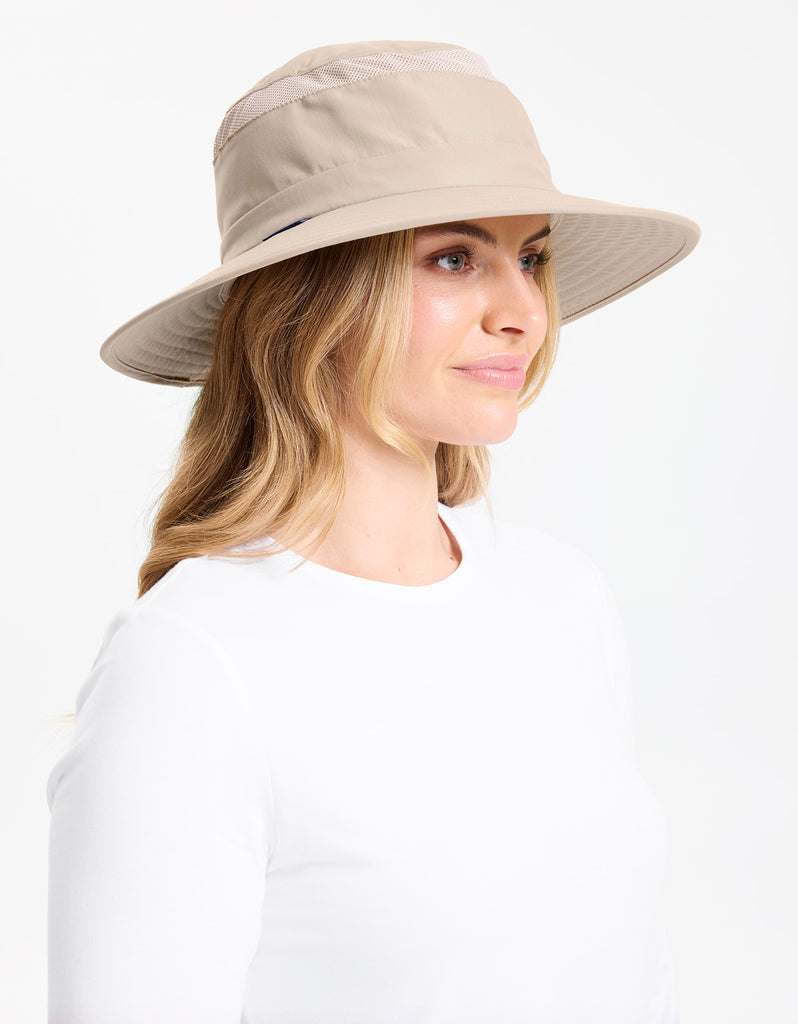 Everyday Broad Brim Sun Hat With Pocket for Women