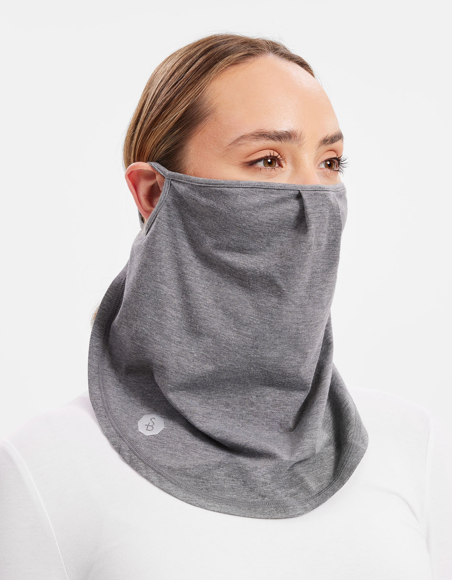 UPF50+ Sun Protective Face Mask, Specialist UV Protection | Solbari USA White