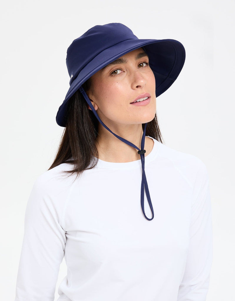 Wide Brim Swim Sun Hat UPF 50+ For Women | Sun Protection Swim Hat ...