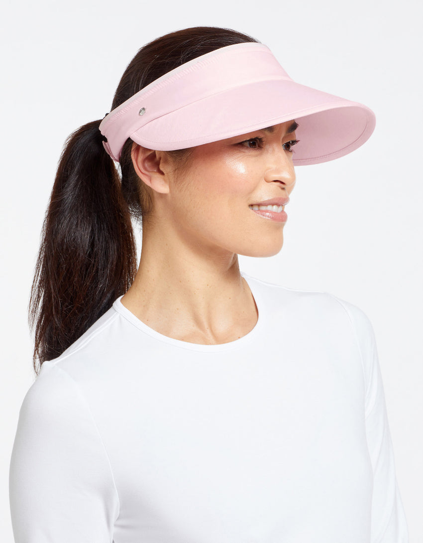 Women's UPF 50+ Sun Protective Visor | UV Protection Visor