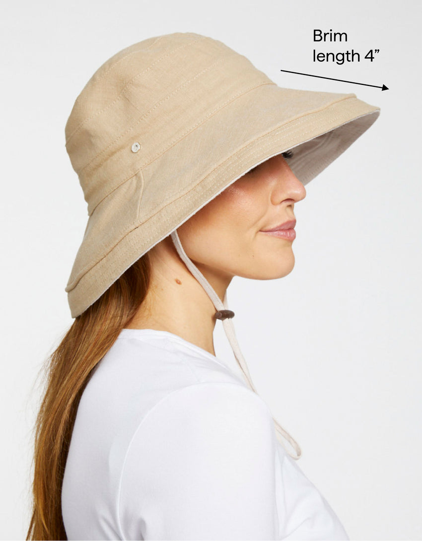 Sun Protective Wide Brim UPF 50+ Holiday Sun Hat For Women