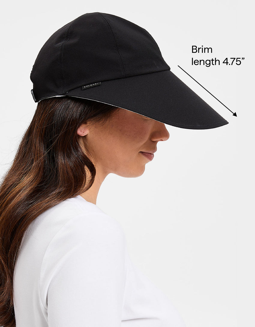 Reversible Ultra Wide Brim Cap, Women's Wide Brim Sun Hat | Solbari US