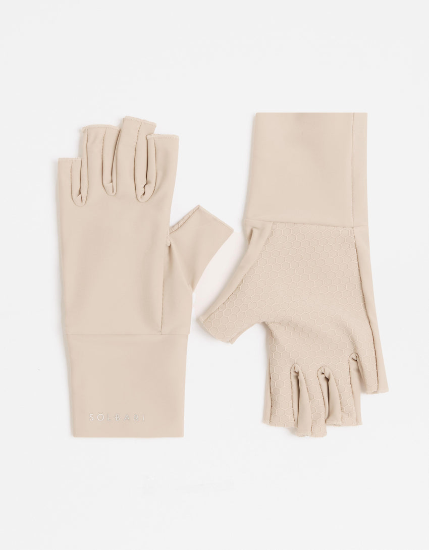 Fingerless Driving Gloves UPF 50+ Sun Protection | Womens Sun Protective Gloves