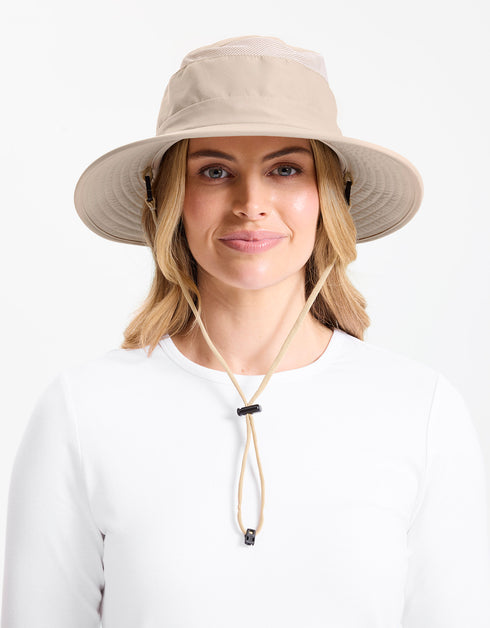 Wide Brim Sunhat Women, Ocean Print Beach Hat, Sun Hat, Hiking Hat,  Gardening, Womens Hat, Foldable Packable Hat Freckles California 