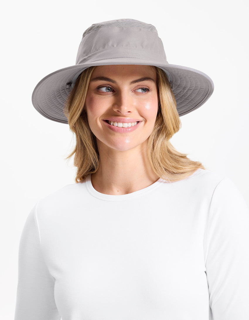 Everyday Broad Brim Sun Hat With Pocket for Women | UPF50+ Certified ...
