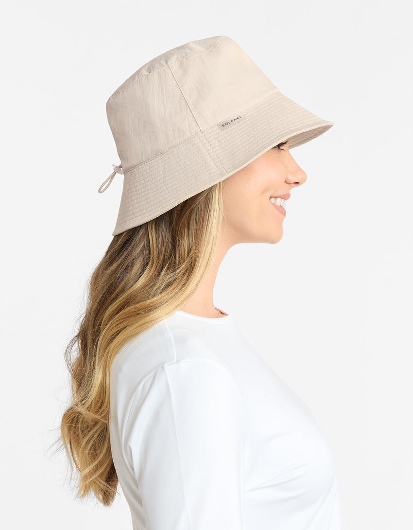 Bondi Bucket Sun Hat UPF 50+ for Women | Solbari Summer Bucket Hat