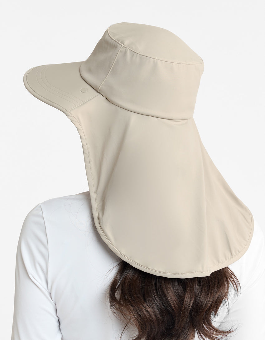 Ultimate Wide Brim Sun Hat with Face Protection UPF 50+ (Legionnaire Style) | Solbari US