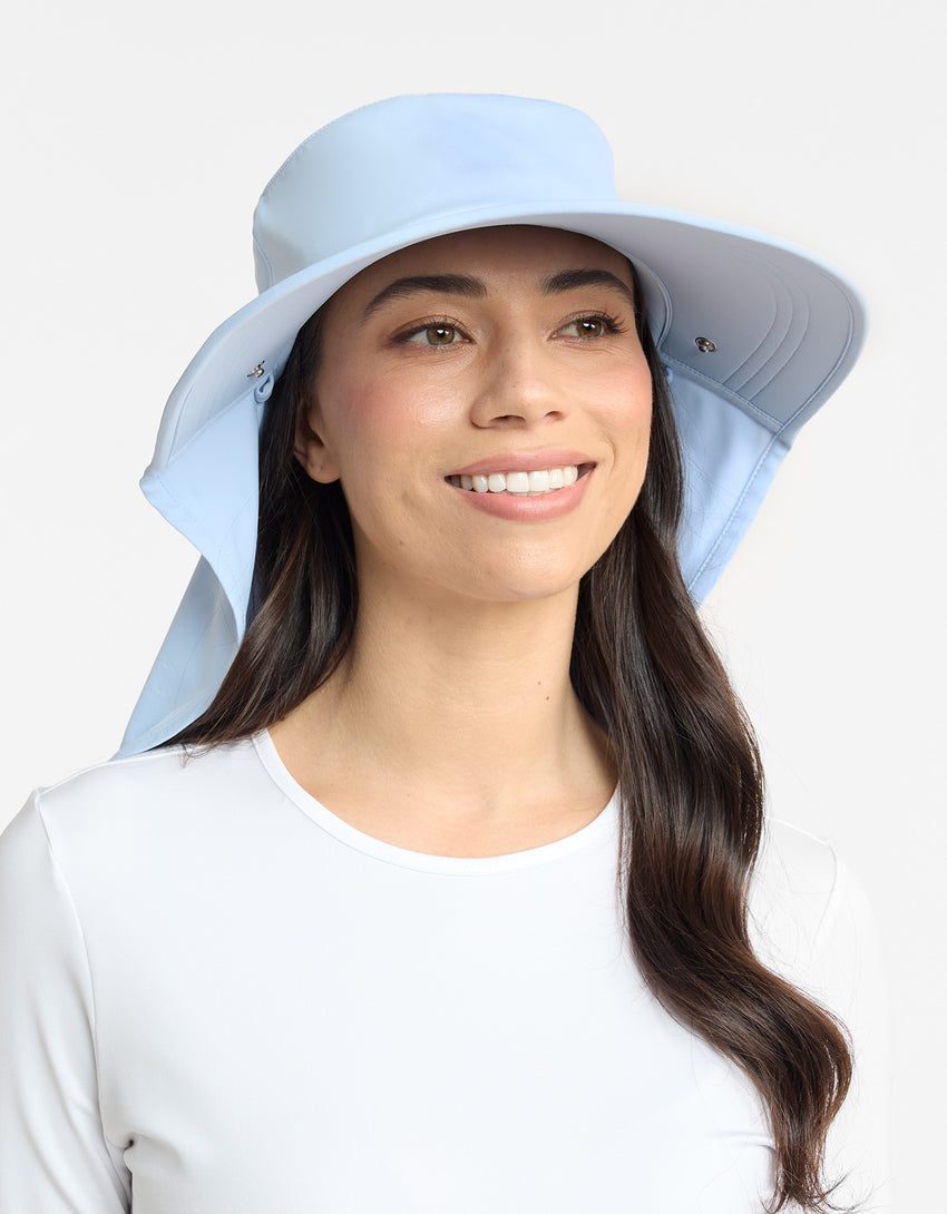 Ultimate Wide Brim Sun Hat with Face Protection UPF 50+ (Legionnaire Style) | Solbari US