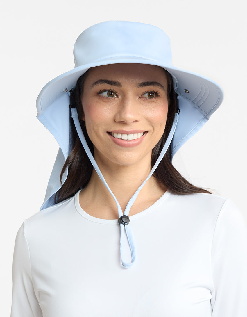 Ultimate Wide Brim Sun Hat with Face Protection UPF 50+ (Legionnaire Style) | Solbari US