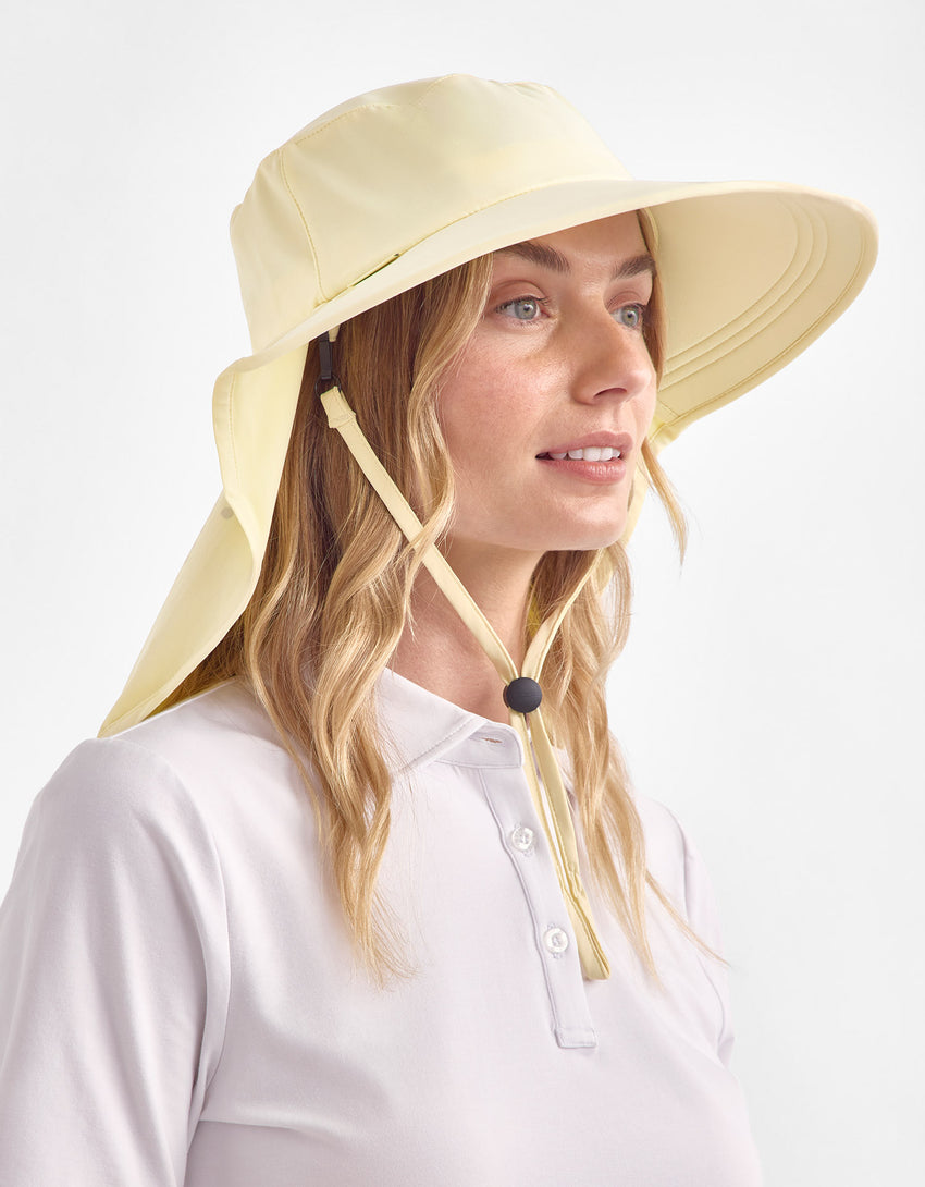 Ultimate Wide Brim Sun Hat with Face Protection UPF 50+ (Legionnaire Style) | Solbari US