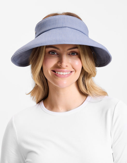 XL Size Women's Hats: Sun Hat with Leatherette Tie - Sun 'n' Sand Hats White / Extra-Large (61 cm)
