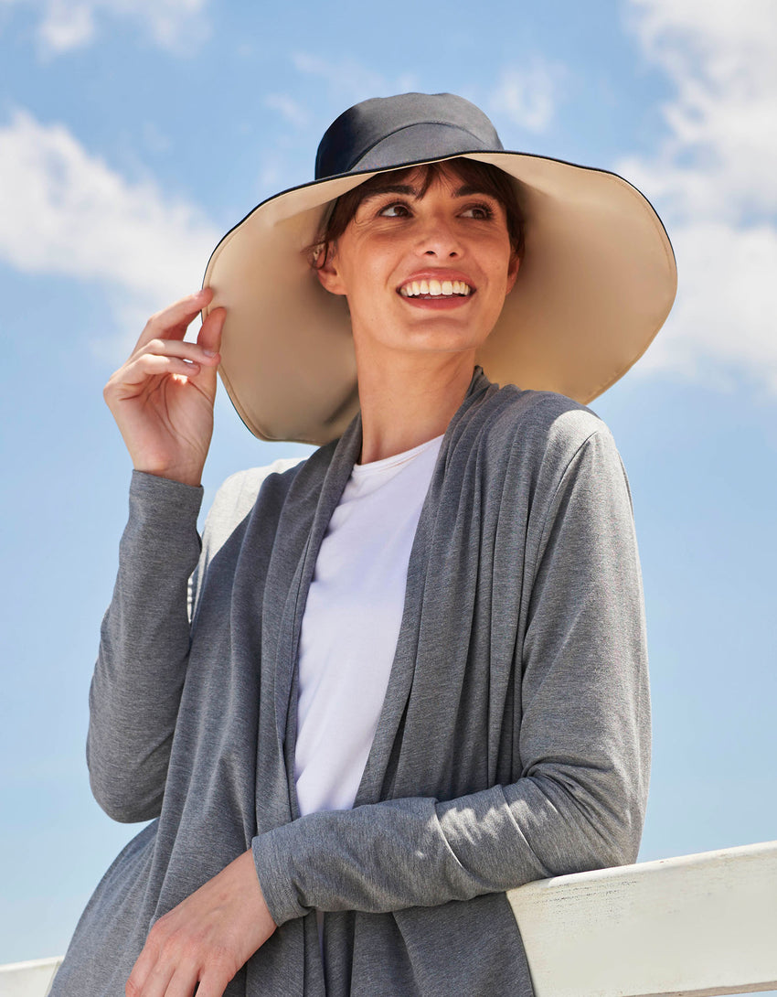 Women's Ultra Wide Brim Hat UPF 50+ | Solbari USA