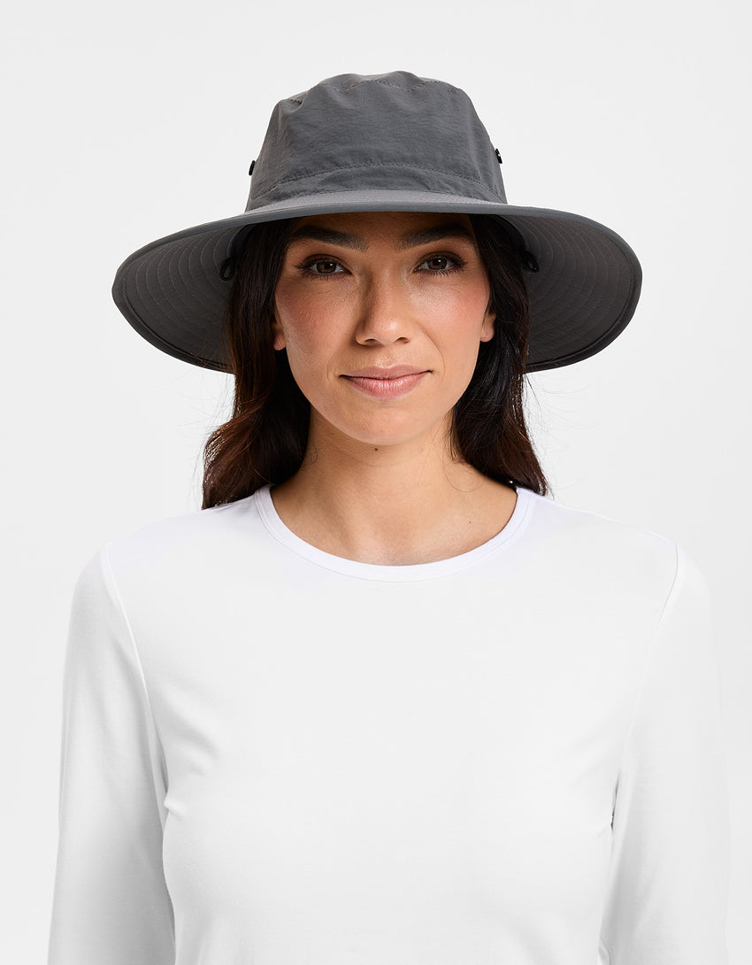 Womens UPF 50+ Sun Protective Broad Brim Sun Hat | UV Protection Hat ...