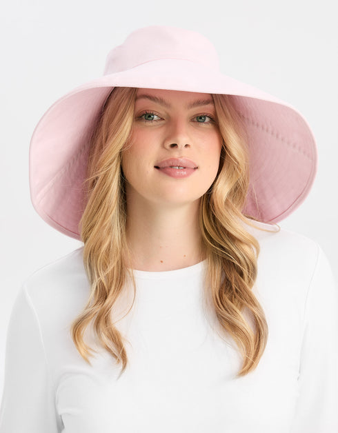 Ultra Wide Brim Sun Hat/women Reversible Hat/wire Brim: Trippy 60s