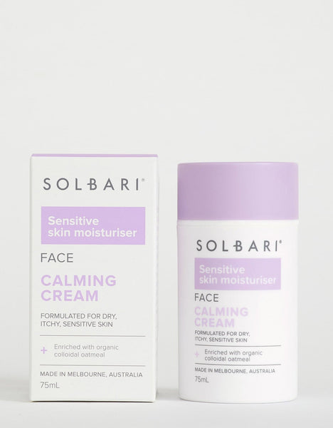 Sensitive Skin Calming Cream for the Face Solbari