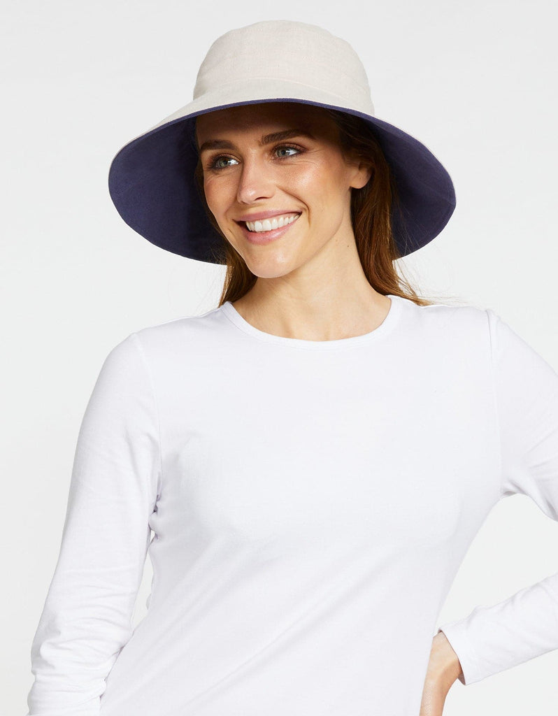 Sun Protective Wide Brim Sun Hat For Women | Resort Sun Hat – Solbari