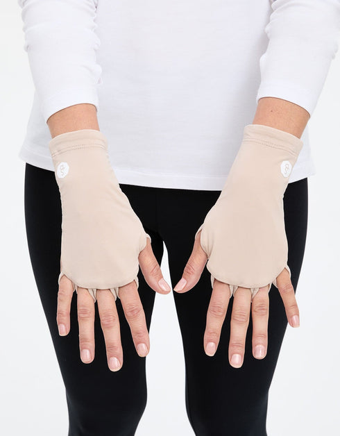  Tisancy 4 Pairs Women UV Long Sun Protection Gloves